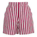 Dou Dou Shorts Bicolore con Fantasia A Righe per Bambina DW6Q39XX BIANCO DOU DOU 
