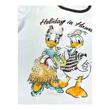 Monnalisa T-Shirt Girocollo Tinta Unita con Stampa per Bambina 197603SS BIANCO MONNALISA 