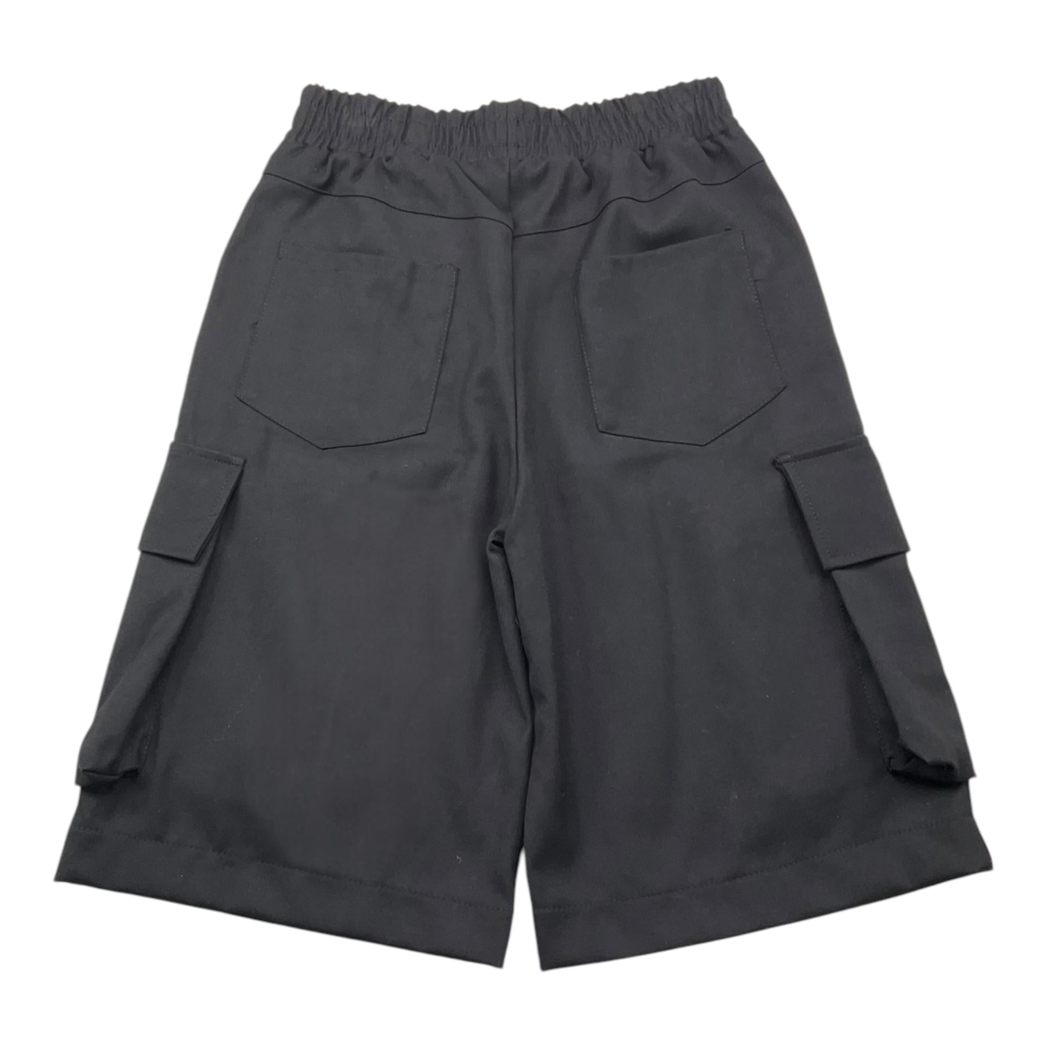 PINKO short tinta unita con tasconi e elastico in vita Nero per Bambina F4PIJGBE083 NERO PINKO 