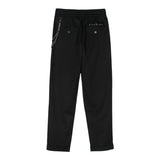 JOHN RICHMOND pantalone tinta unita con elastico in vita Nero per Bambino RBA24084PA NERO JOHN RICHMOND 
