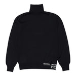 DSQUARED2 maglia collo alto tinta unita con logo Nero per Bambino DQ1161 NERO DSQUARED2 