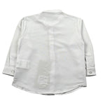 Manuel Ritz Camicia Manica Lunga Tinta Unita Collo Coreano per Bambino MR3096 BIANCO MANUEL RITZ 