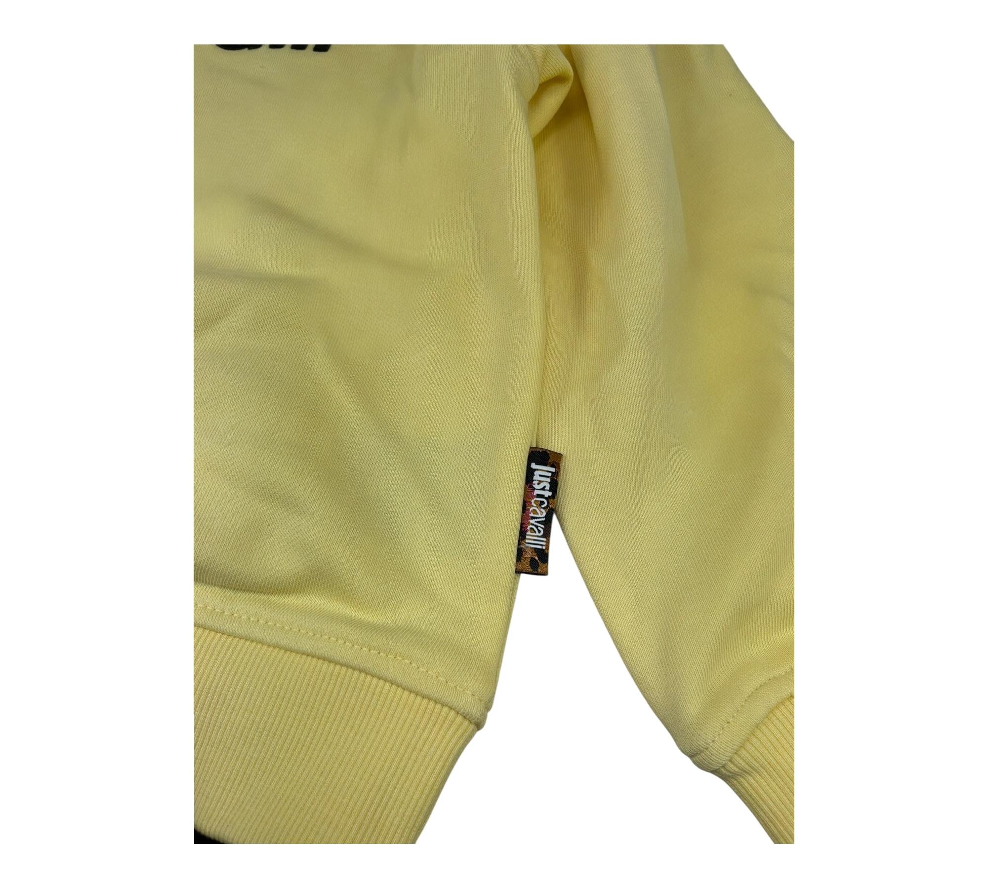 Just Cavalli Completo 2 Pezzi Felpa-Pantalone per Bambino JGP26011CF GIALLO/NERO JUST CAVALLI 