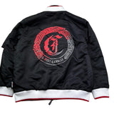 Just Cavalli Giubbino Tinta Unita con Profili In Contrasto per Bambino JBP26047GB NERO JUST CAVALLI 