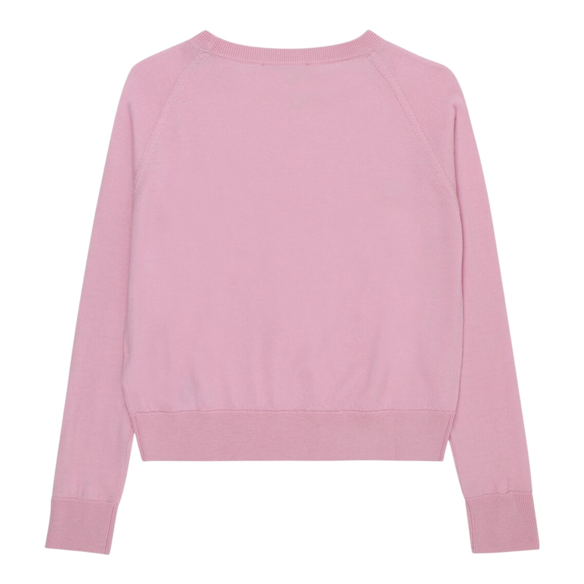Max Mara Maglia Girocollo Fantasia A Righe per Bambina MX0003 ROSA MAX MARA 