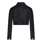 Fun & Fun Giubbino Modello Crop Tinta Unita In Denim per Bambina FNCJJK00982 BLU FUN & FUN 