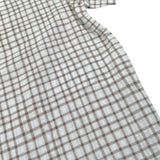 Petit Indi Camicia Tinta Unita con Fantasia A Quadri per Bambino SS25BK7427X BIANCO PETIT INDI 