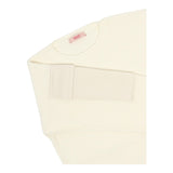 LIU JO maglia girocollo tinta unita con tasche alle maniche Panna per Bambina GF4215XX PANNA LIU JO 