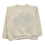 NEVER TOO felpa chiusa gircollo tinta unita con stampa in contrasto Panna per Neonato NT2152N PANNA NEVER TOO 