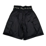 Manila Grace Short Tinta Unita con Elastico In Vita per Bambina MG2683 NERO MANILA GRACE 