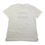 Dou Dou T-Shirt Girocollo Tinta Unita con Stampa per Bambina DW8P81 BIANCO/NERO DOU DOU 