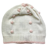 PICCOLA GIUGGIOLA cappello tinta unita con applicazioni Bianco per Neonata MIRTOC BIANCO PICCOLA GIUGGIOLA 