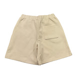 Dou Dou Bermuda Tinta Unita con Logo per Bambina DW6R39 PANNA DOU DOU 