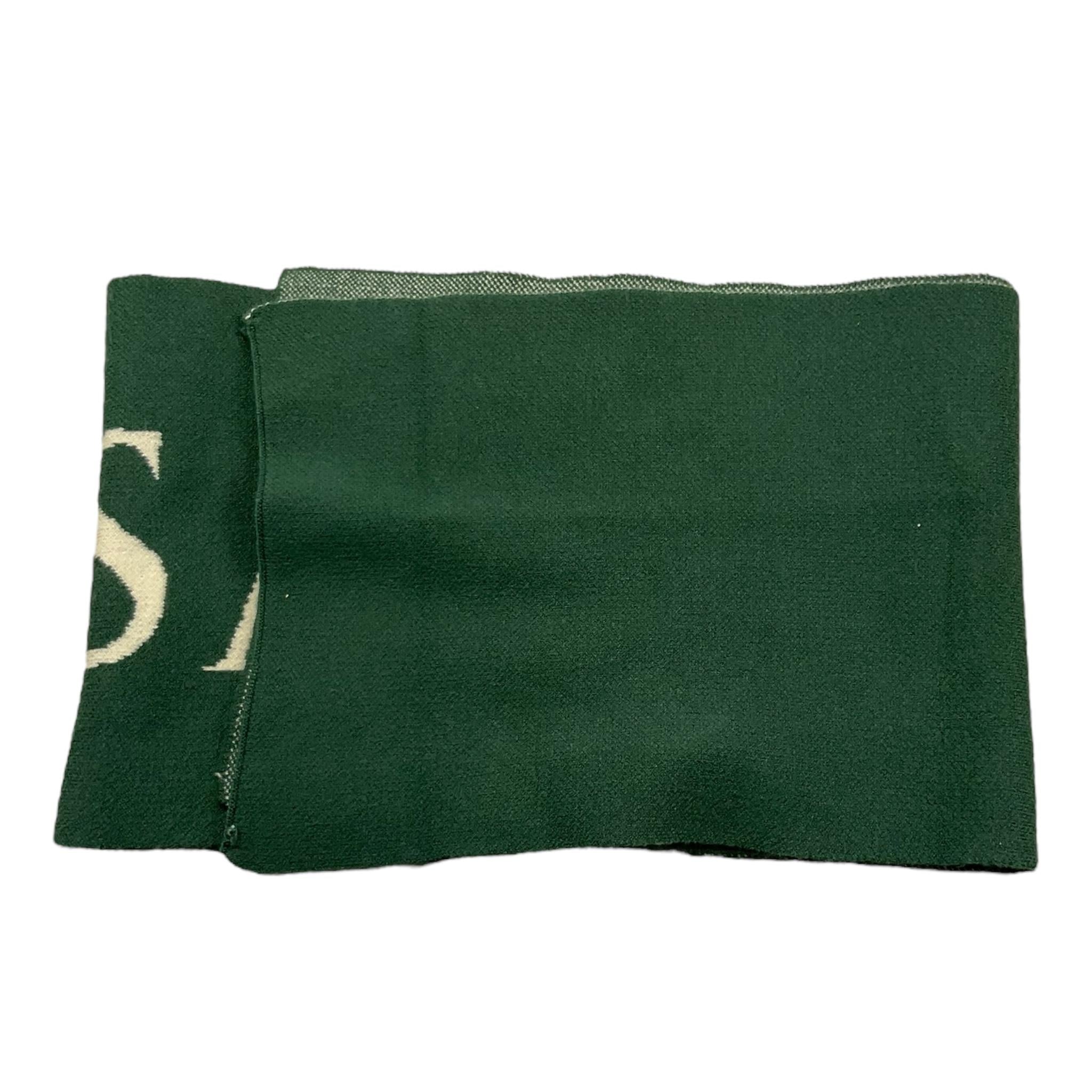 TRUSSARDI sciarpa tinta unita con logo Verde per Bambino TBA25055SC VERDE TRUSSARDI 