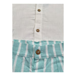 Juliana Completo 2 Pezzi Camicia-Bermuda per Bambino 25186J PANNA JULIANA 