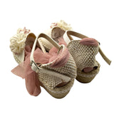 Juana Sanchez Schlichte Espadrilles mit cremefarbenen Applikationen für Mädchen