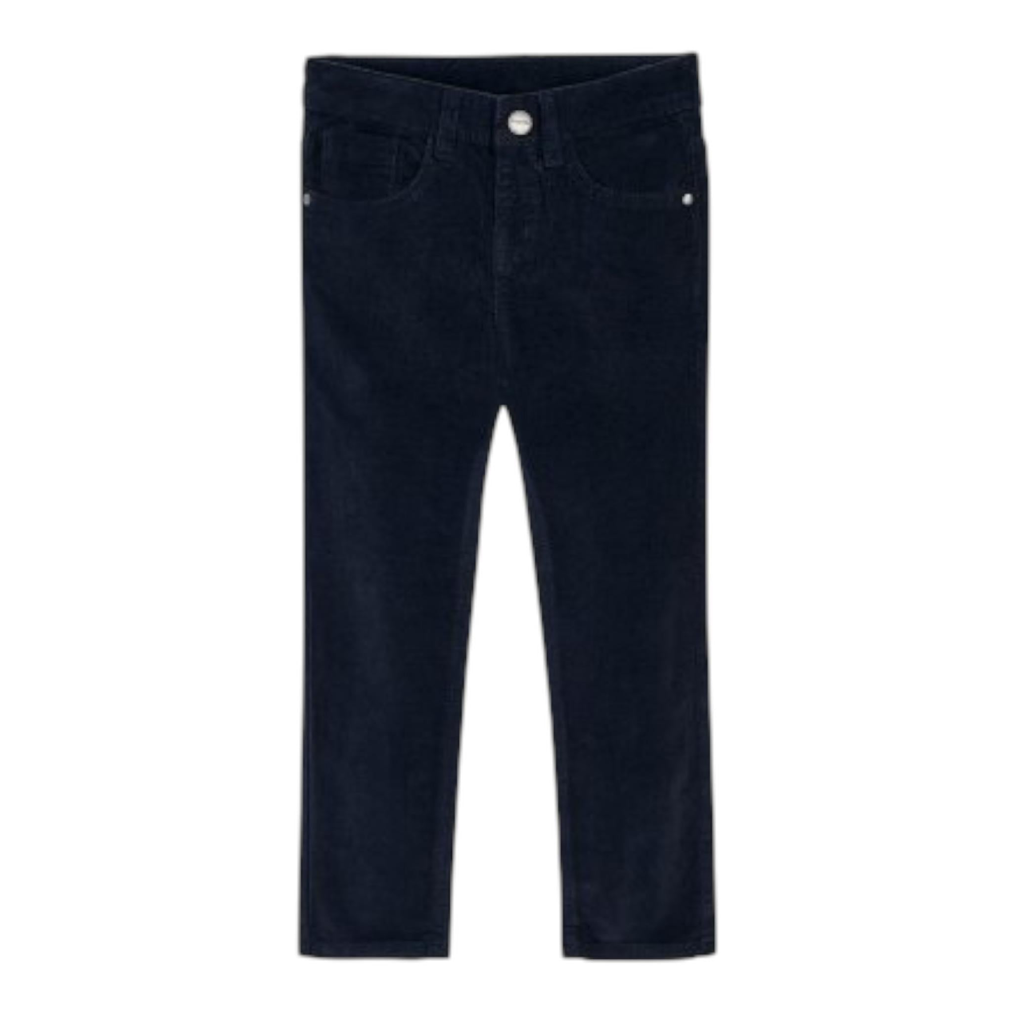 MAYORAL pantalone tinta unita con girovita regolabile Blu per Bambino 537 BLU MAYORAL 