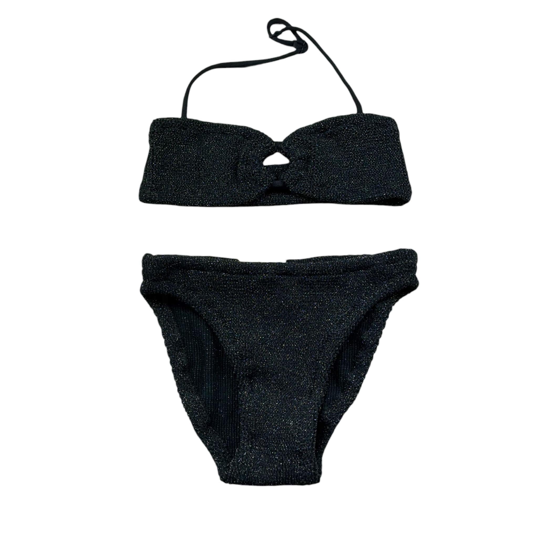 Saint Barth Costume 2 Pezzi Fascia-Slip per Bambina KHLOEQ NERO SAINT BARTH 