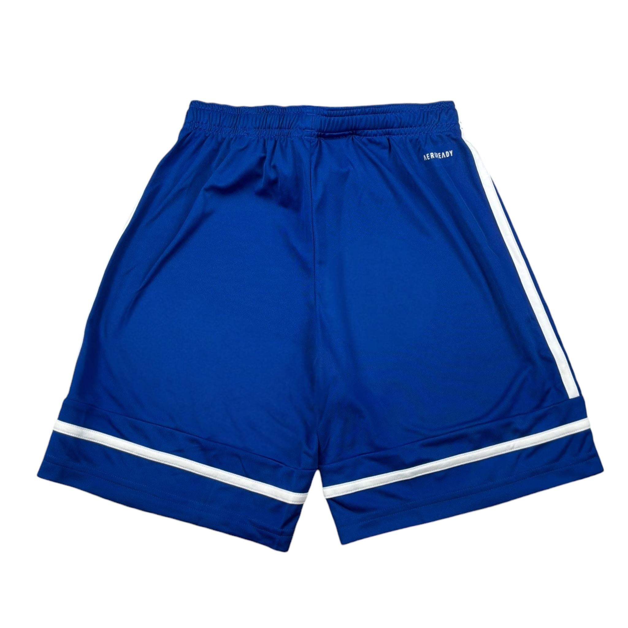 Adidas Bermuda Tinta Unita con Logo per Bambino JN5455 BLU Adidas 