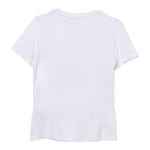 PATRIZIA PEPE t-shirt girocollo tinta unita brillantinato Bianco per Bambina 7M0819 BIANCO PATRIZIA PEPE 