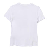 PATRIZIA PEPE t-shirt girocollo tinta unita brillantinato Bianco per Bambina 7M0819 BIANCO PATRIZIA PEPE 