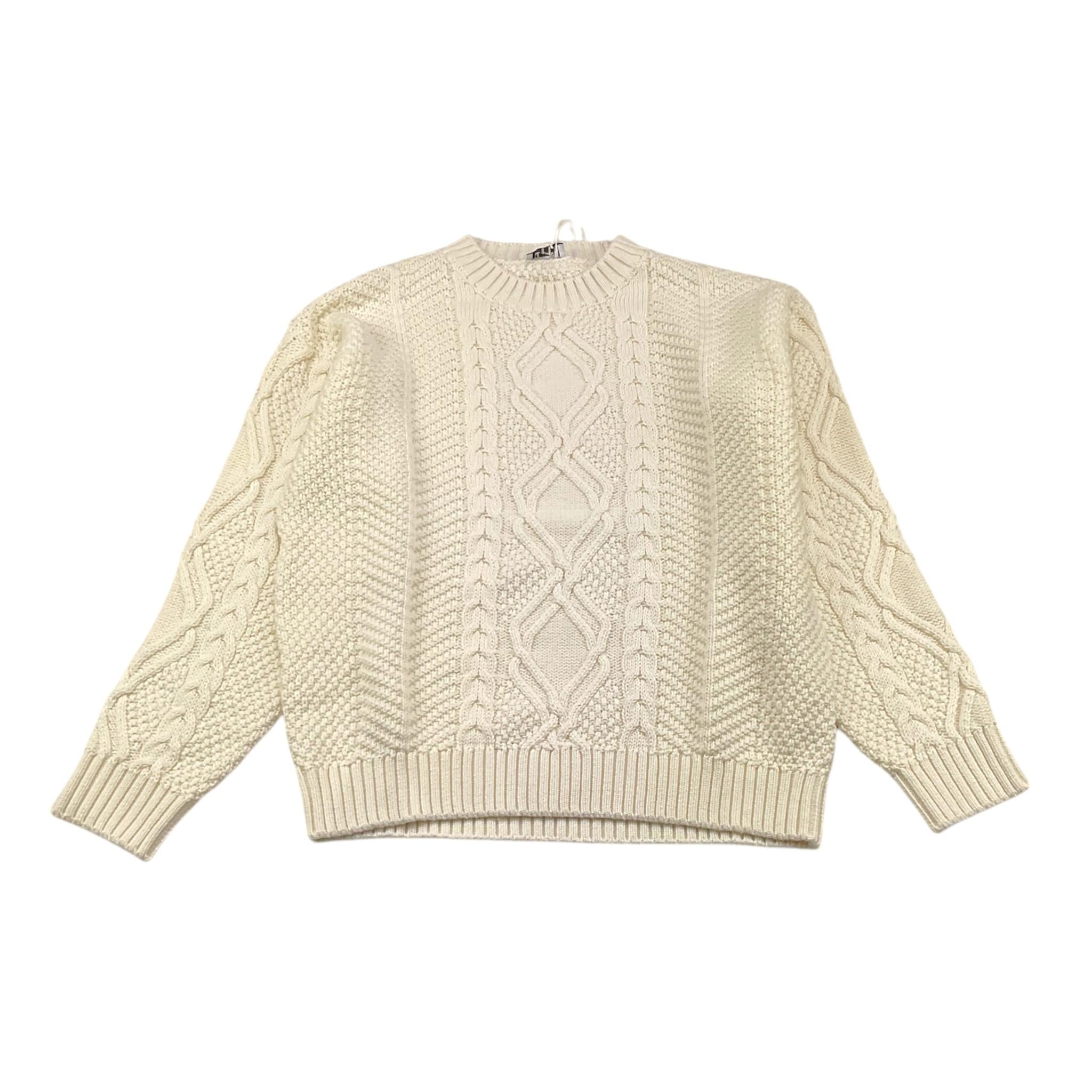 IL GUFO maglia tinta unita con ricami Panna per Bambino A24MA470EM436 PANNA IL GUFO 