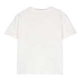 ELISABETTA FRANCHI t-shirt girocollo tinta unita cn stampa in contrasto Bianco per Neonata EGTS087 BIANCO ELISABETTA FRANCHI 