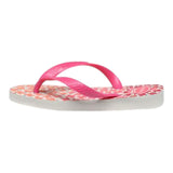 Havaianas Flip-Flops, einfarbig, mit weißem Blumenmuster für Mädchen