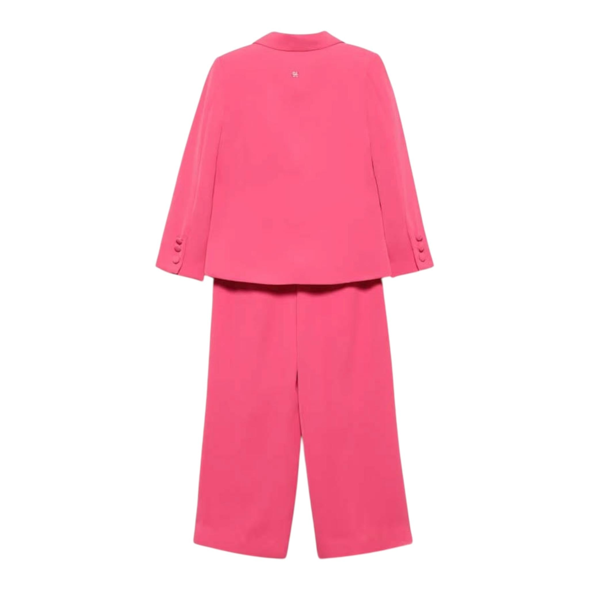 Abel & Lula Completo 2 Pezzi Giacca-Pantalone per Bambina 5240 FUXIA ABEL & LULA 