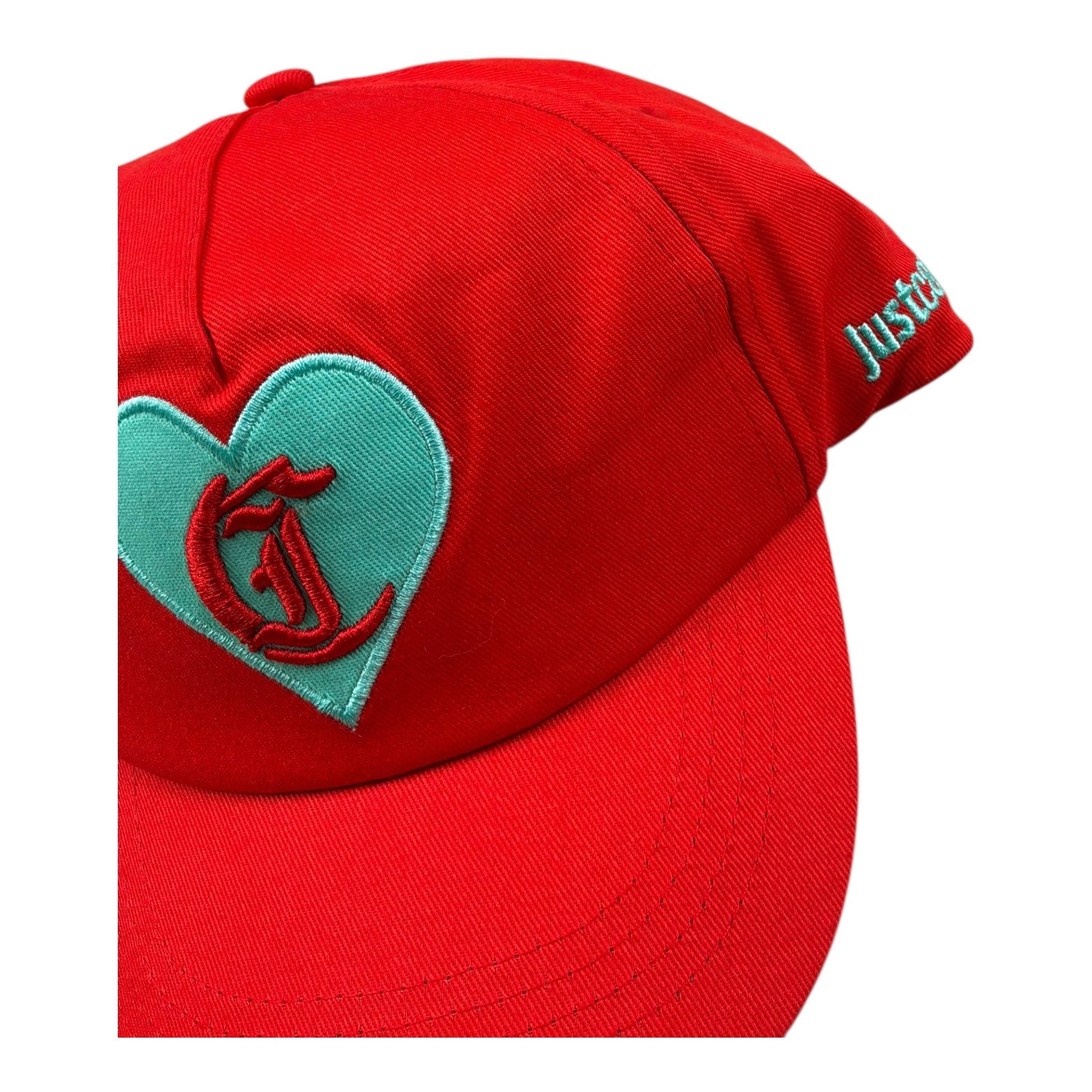 Just Cavalli Cappello Tinta Unita con Logo per Bambina JGP26010BT ROSSO JUST CAVALLI 