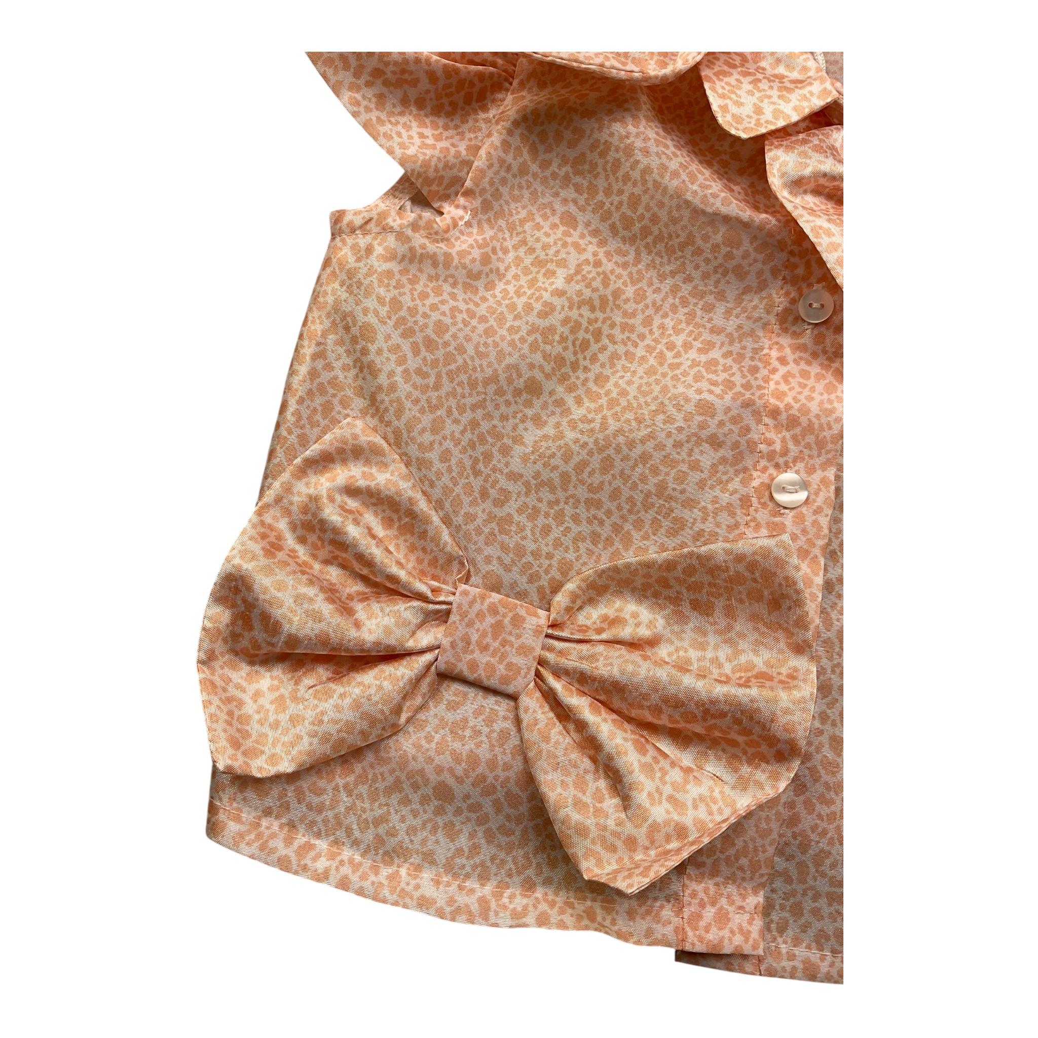 Miss Grant Camicia Mezza Manica Fantasia Maculata per Bambina MG1234J PESCA MISS GRANT 