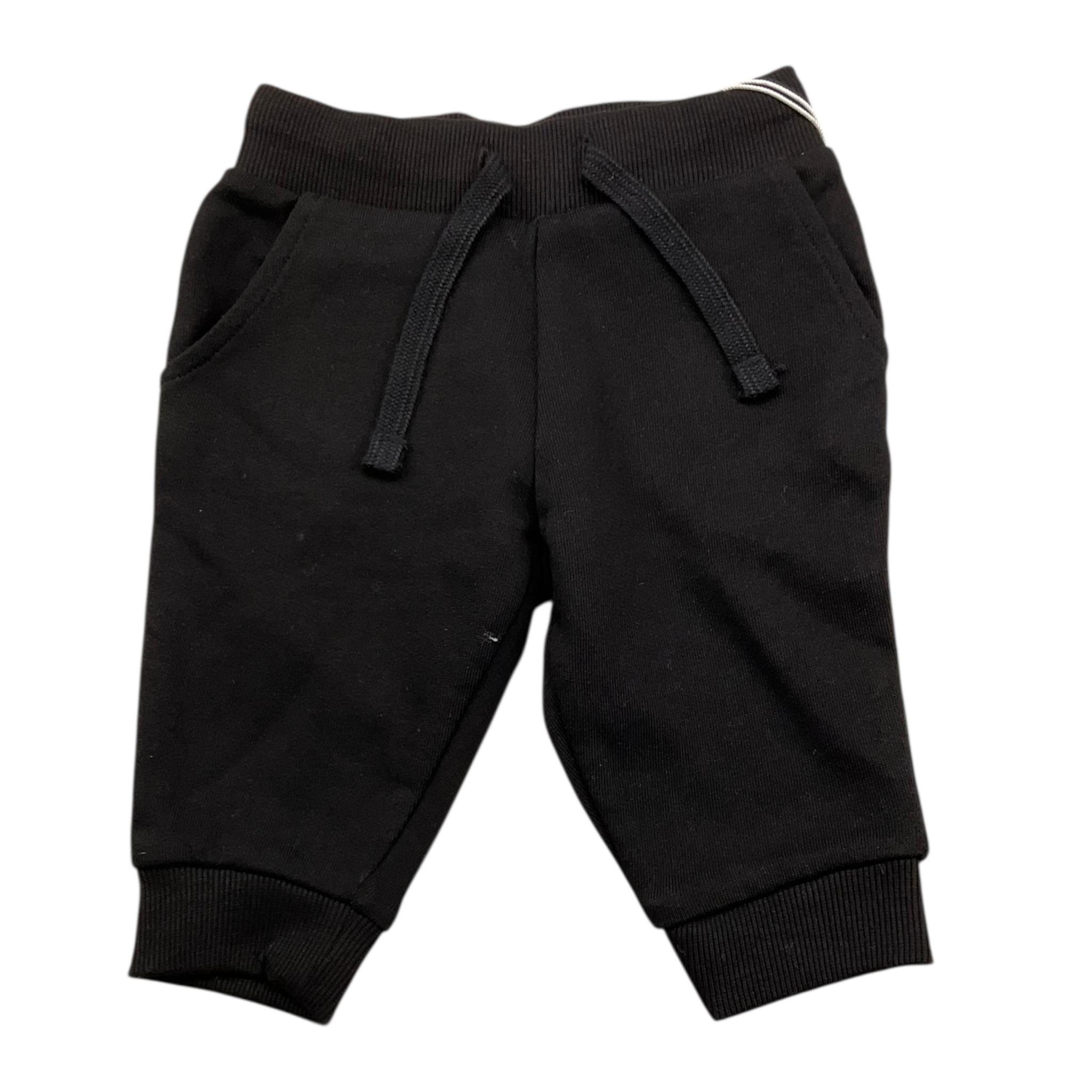 GUESS pantalone modello tuta tinta unita con logo Nero per Neonato N93Q17KAUG0N NERO GUESS 