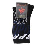 Dsquared2 Einfarbige Socken mit schwarzem Logo für Jungen