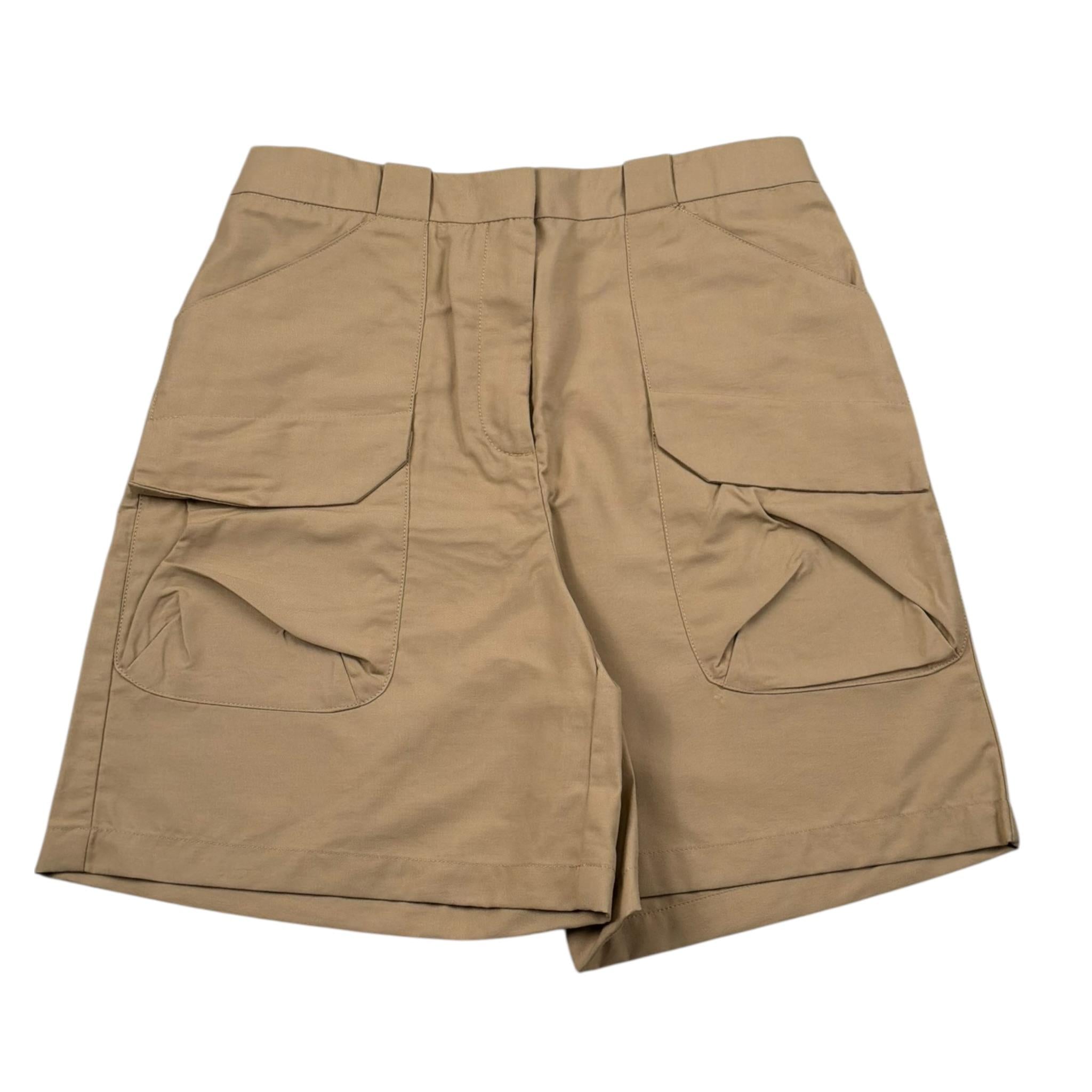 Ermanno Scervino Short Tinta Unita con Elastico In Vita per Bambina SFBE019 BEIGE ERMANNO SCERVINO 