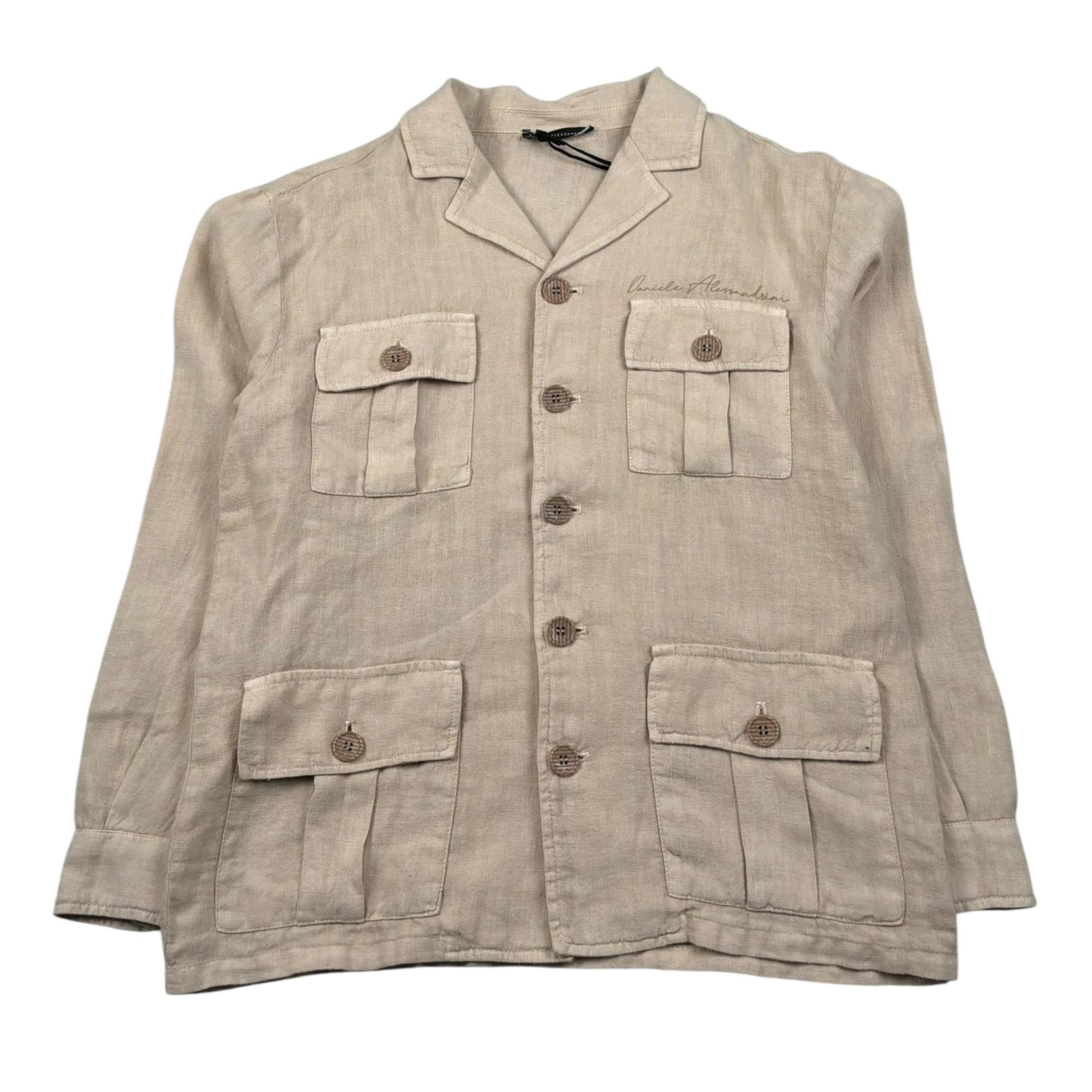 Daniele Alessandrini Camicia Manica Lunga Tinta Unita per Bambino 12351284 BEIGE DANIELE ALESSANDRINI 