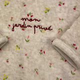 YATSI BABY tutina tinta unita con fantasia Beige per Neonata 24200332 BEIGE YATSI BABY 