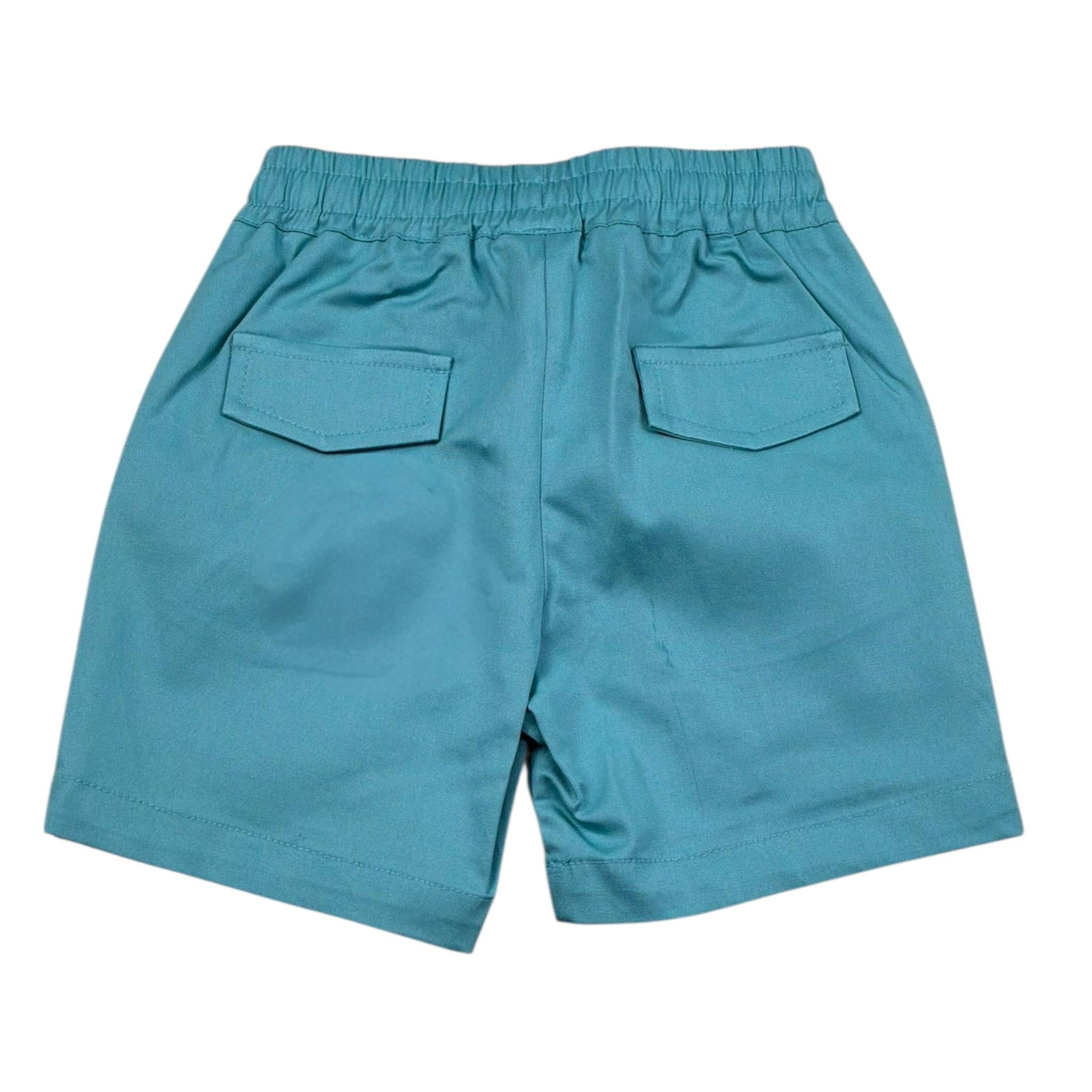 Daniele Alessandrini Bermuda Tita Unita con Elastico In Vita per Neonato 1296S00238XX VERDE DANIELE ALESSANDRINI 