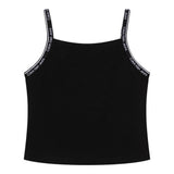 Calvin Klein – Schwarzes, trägerloses, einfarbiges Top für Mädchen