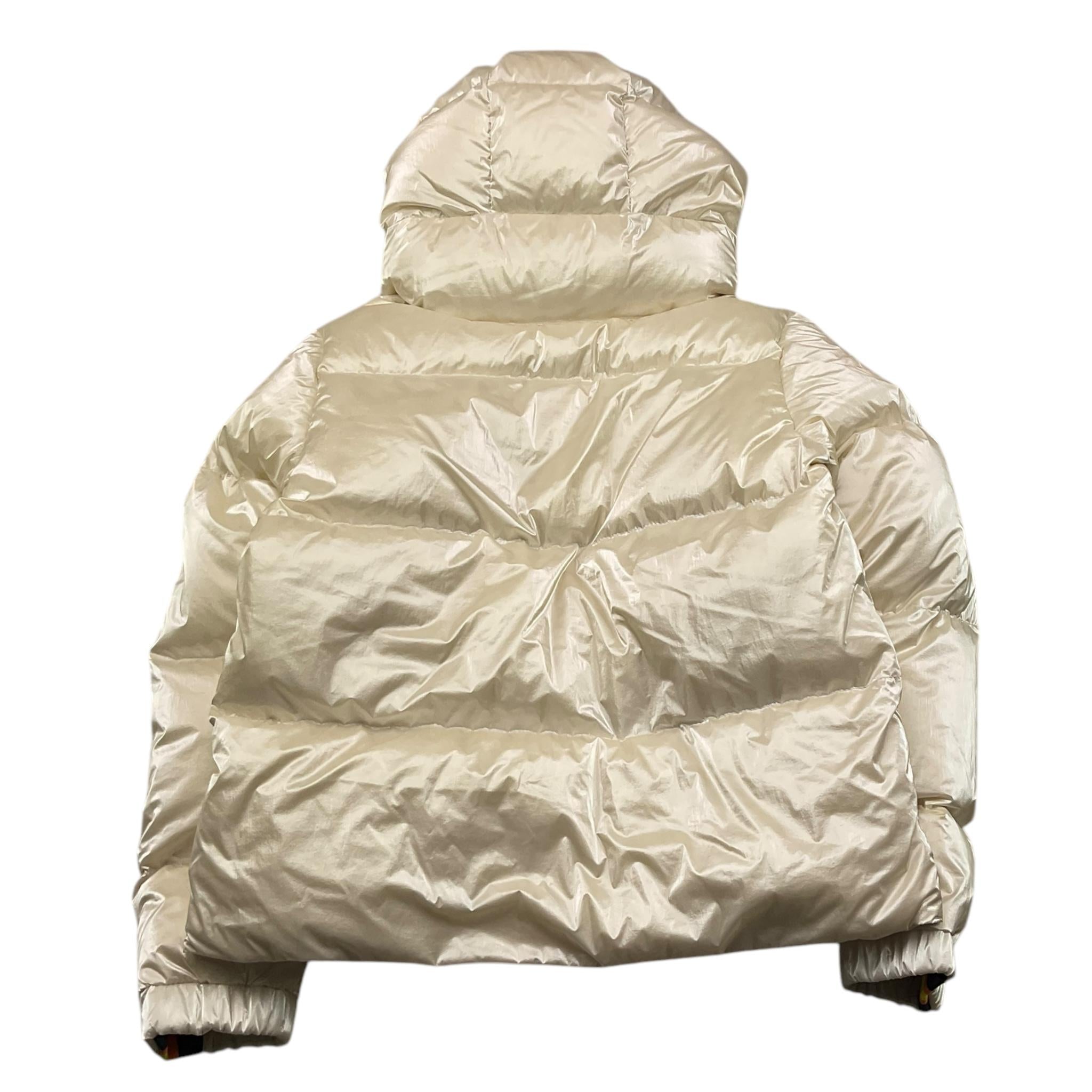 K-WAY giubbino tinta unita con cappuccio Panna per Bambina K7136QW PANNA K-WAY 