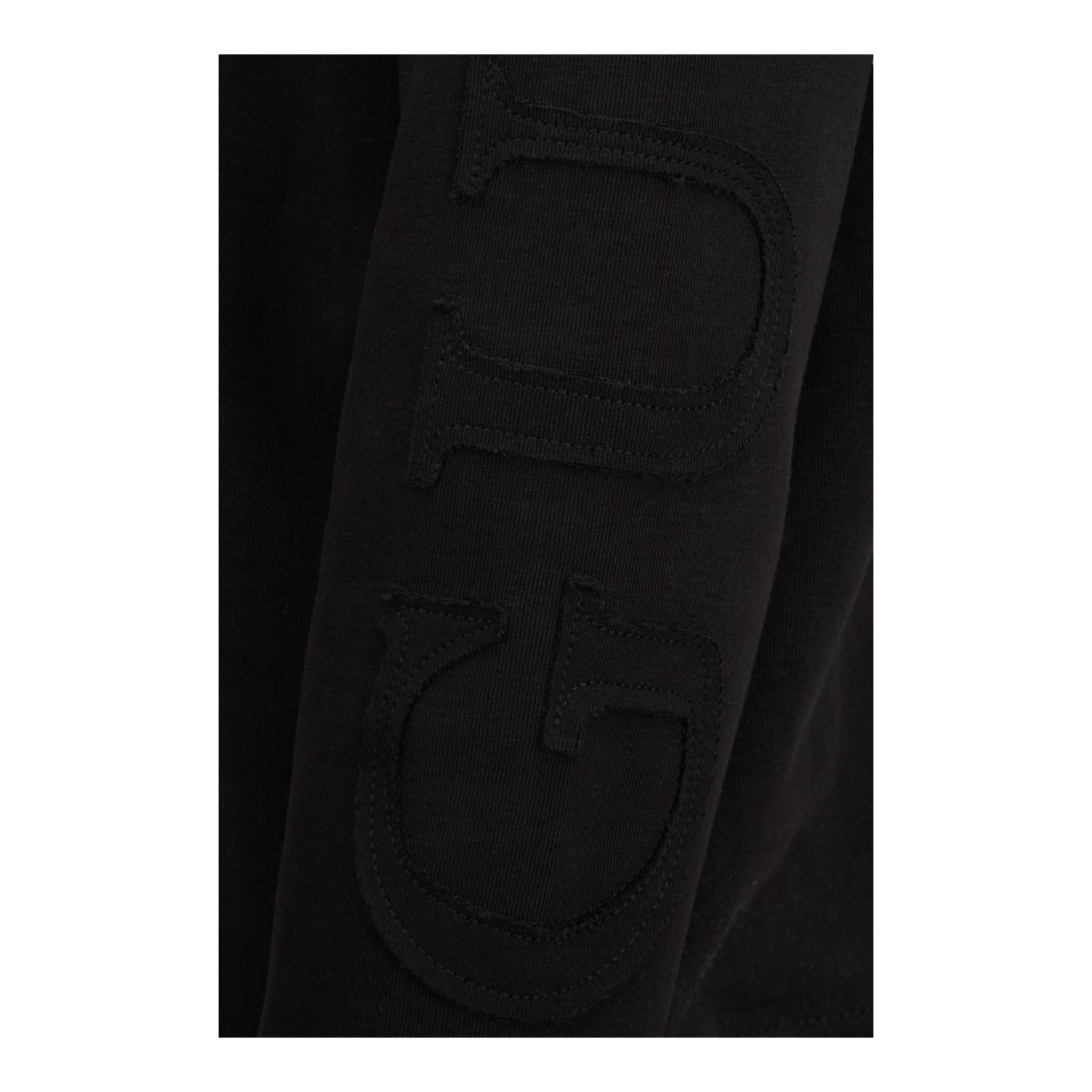 Guess Completo 2 Pezzi Tinta Unita Felpa-Pantalone per Bambino L5RG00K NERO GUESS 