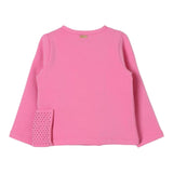 LIU JO felpa tinta unita girocollo con fiocco Fuxia per Neonata KF4106F0939 FUXIA LIU JO 