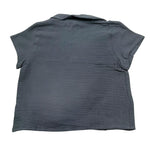 Petit Indi Camicia Mezza Manica Tinta Unita per Bambino SS25BK7326 GRIGIO PETIT INDI 