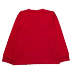 EMC shirt girocollo tinta unita con stampa in contrasto Rosso per Bambino BX2305 ROSSO EMC 