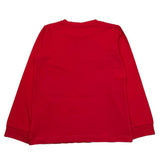 EMC shirt girocollo tinta unita con stampa in contrasto Rosso per Bambino BX2305 ROSSO EMC 