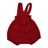 WEDOBLE pagliaccetto tinta unita cn bretelle Rosso per Neonata I2410305 ROSSO WEDOBLE 