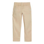 Tommy Hilfiger Pantalone tinta unita con Elastico In Vita Beige per Bambino KB0KB09101T BEIGE TOMMY HILFIGER 