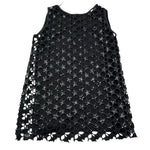 John Richmond Top Giromanica Tinta Unita Taforato per Bambina RGP26102 NERO JOHN RICHMOND 