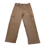 I'M Brian Einfarbige Hose mit verstellbarer Taille in Sand für Jungen