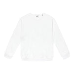 GUESS felpa chiusa girocollo tinta unita con logo Bianco per Bambino L4YQ05KAD73 BIANCO GUESS 