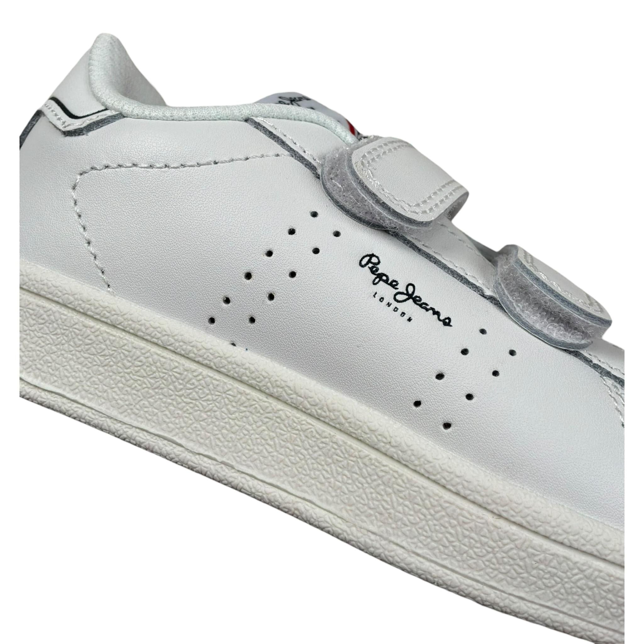 Pepe Feamo Sneakers Tinta Unita con Strappi per Neonato PBS00002N BIANCO PEPE FEAMO 